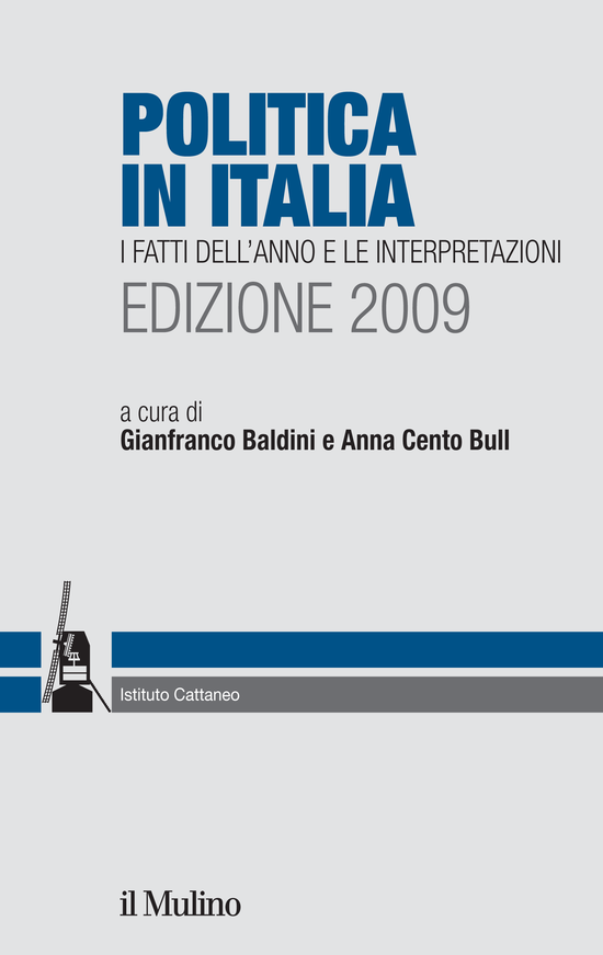 Copertina del libro Politica in Italia. Edizione 2009