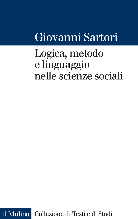 Copertina del libro Logica, metodo e linguaggio nelle scienze sociali