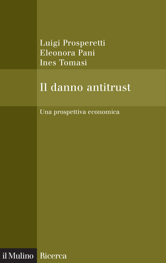 Copertina del libro Il danno antitrust