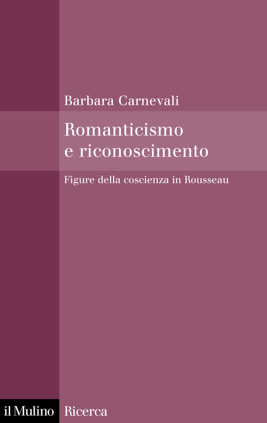 Copertina del libro Romanticismo e riconoscimento